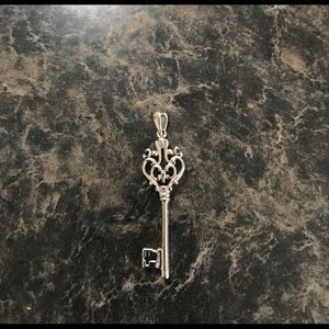 🔑 Heart/Key Necklace Charm/Pendant